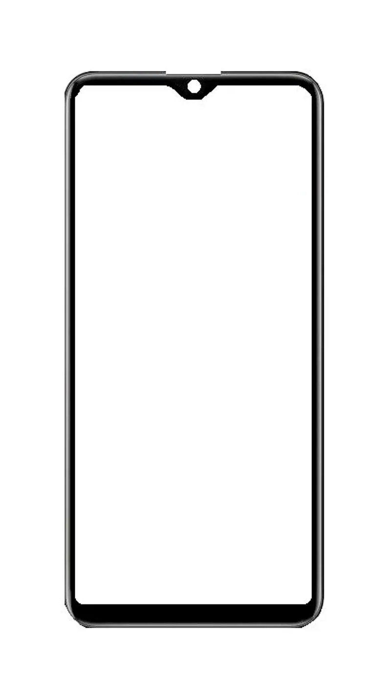 Front Glass for Vivo Z5i - Blue — image 1