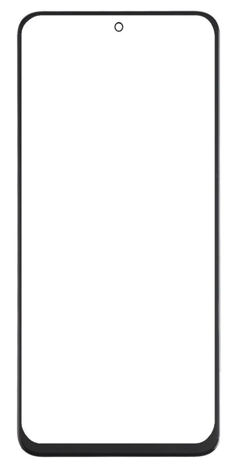 Front Glass for Huawei Nova 8 SE Youth - Black — image 1