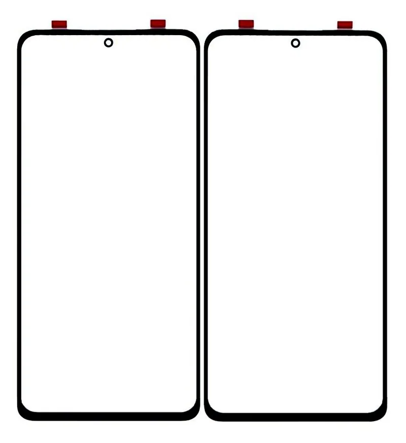 Front Glass for Xiaomi Redmi Note 10 - Black — image 1