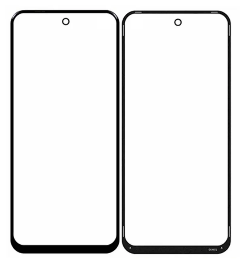 Front Glass for Xiaomi Mi 11X Pro - Black — image 1