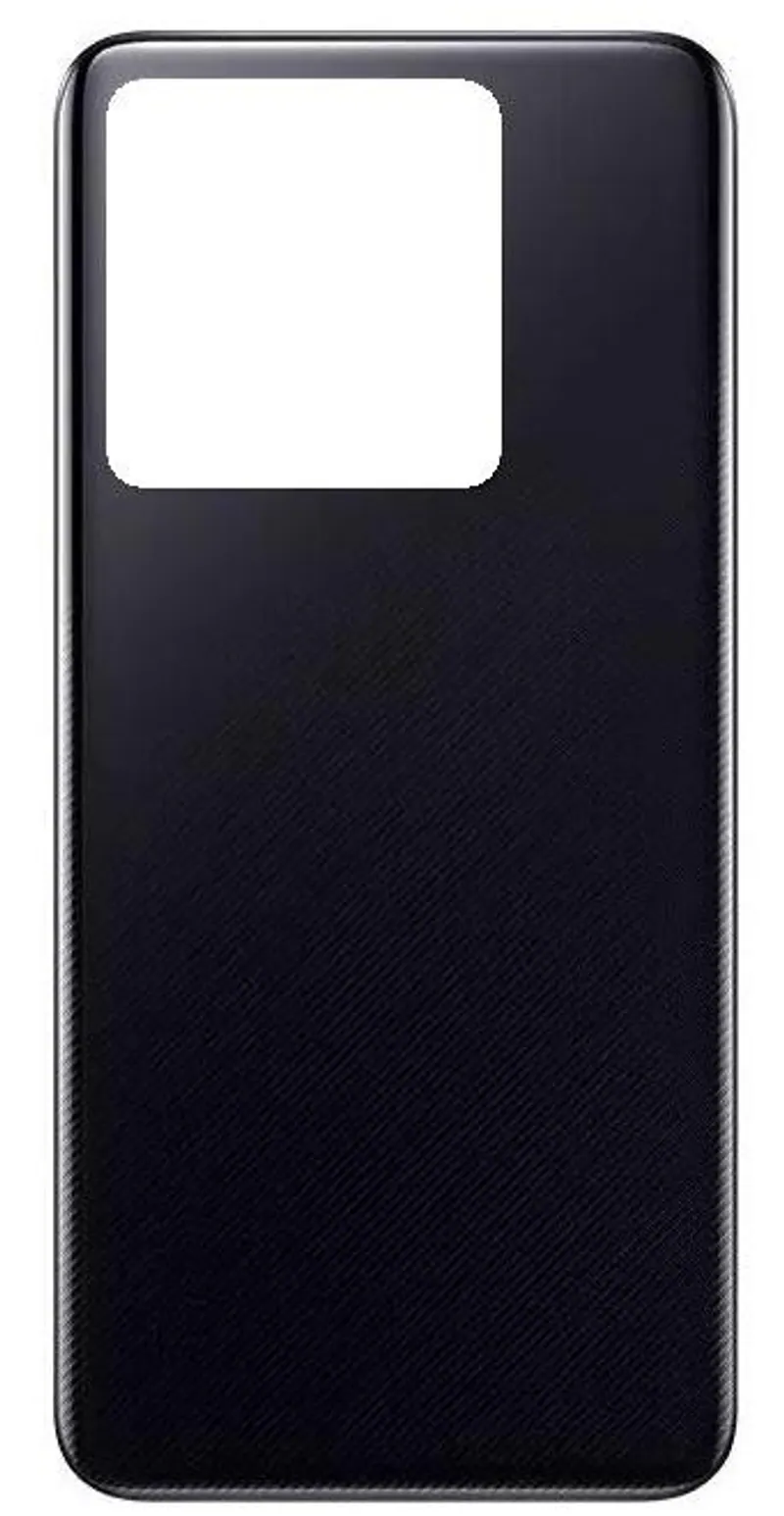 Back Panel Cover for Xiaomi Redmi K60 Ultra - Black — image 1