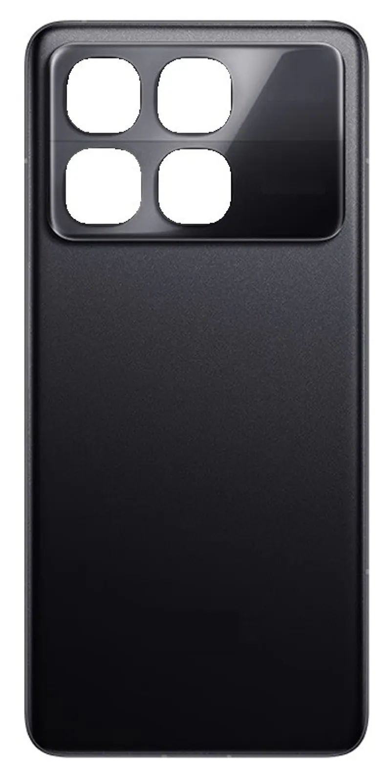 Back Panel Cover for Xiaomi Redmi K70 Ultra - Black — image 1