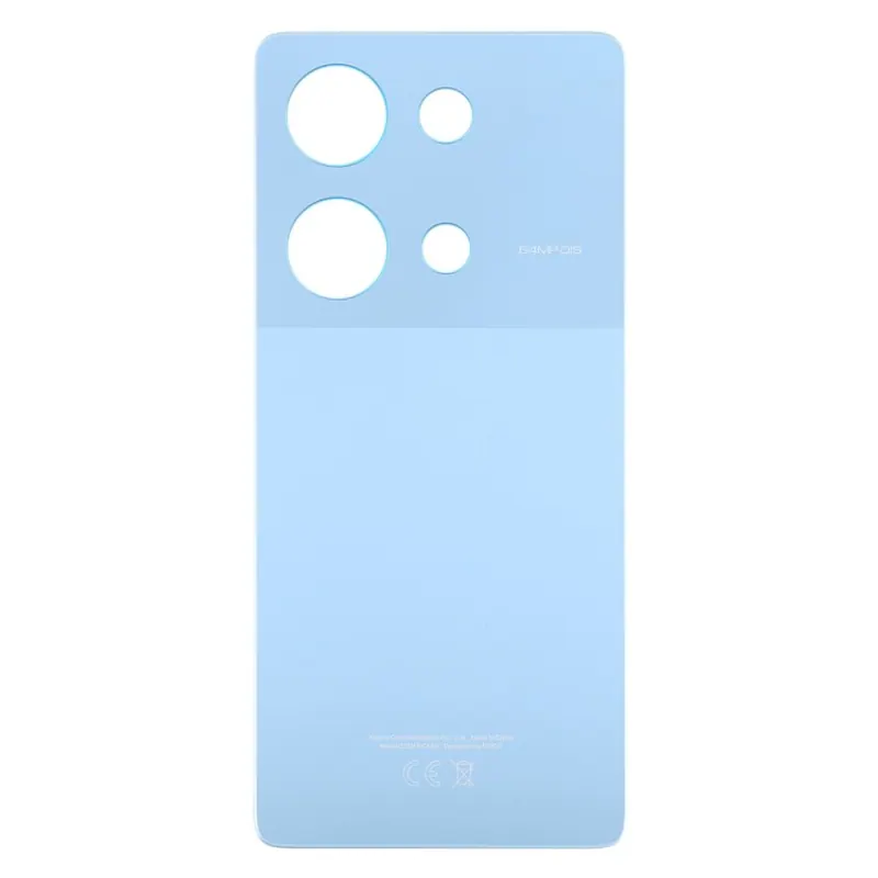 Back Panel Cover for Xiaomi Poco M6 Pro 4G - Blue — image 1