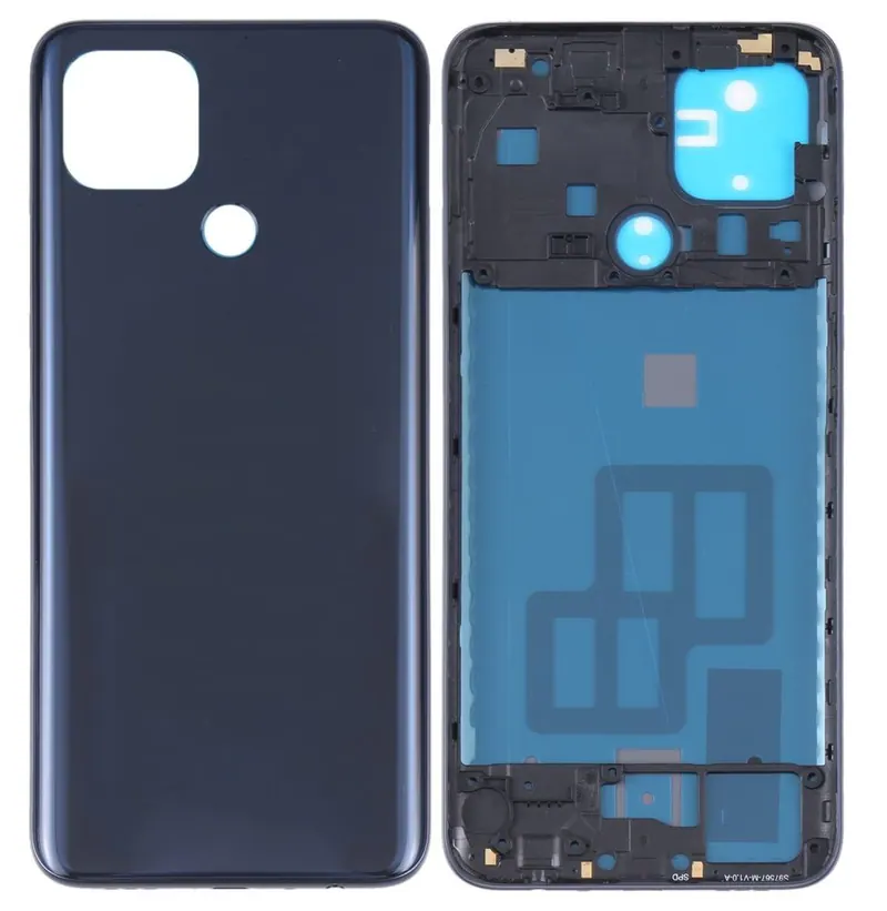 Back Panel Cover for Oppo A15s - Black — image 1
