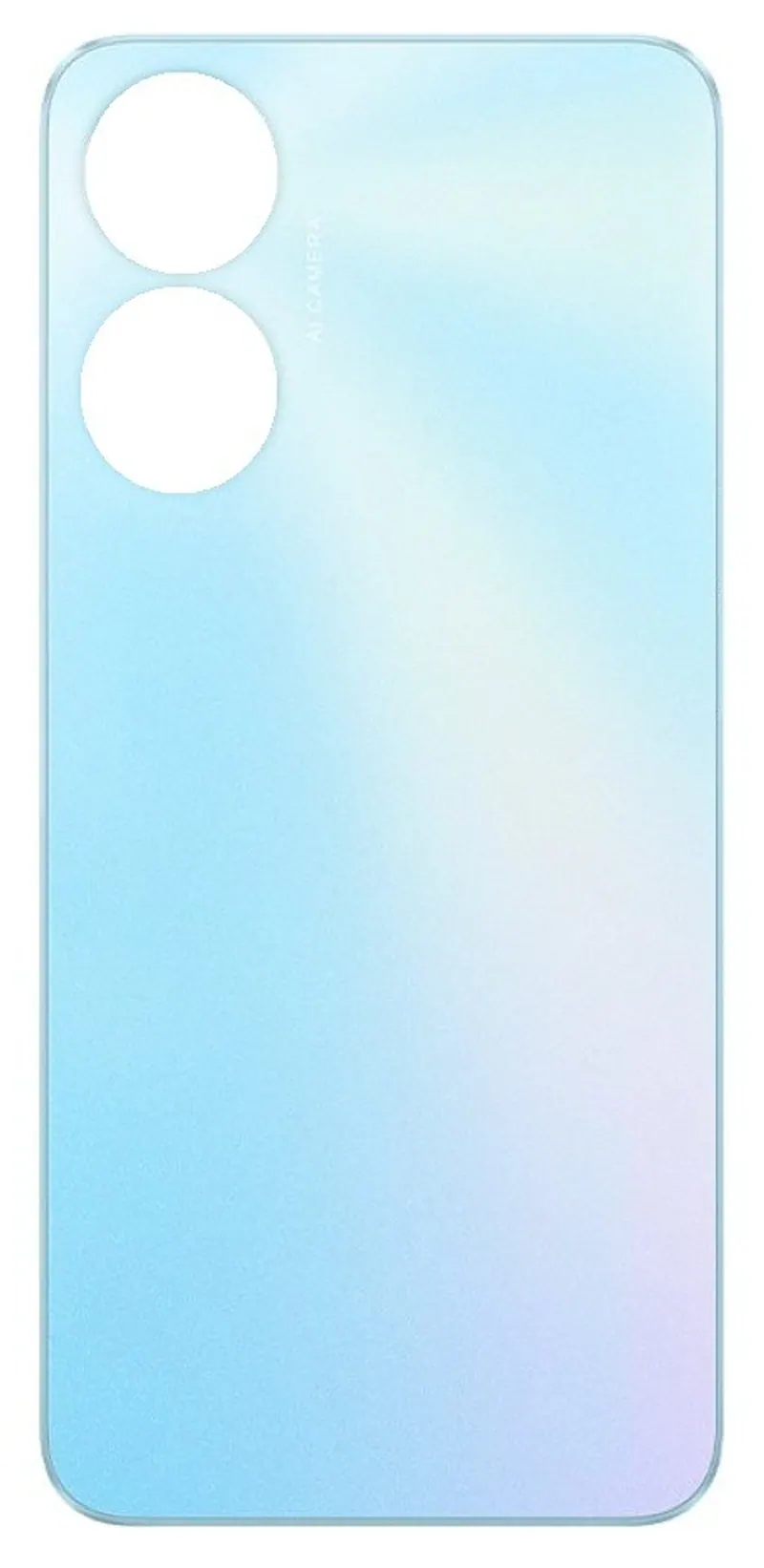 Back Panel Cover for Oppo A1x 5G - Blue — image 1
