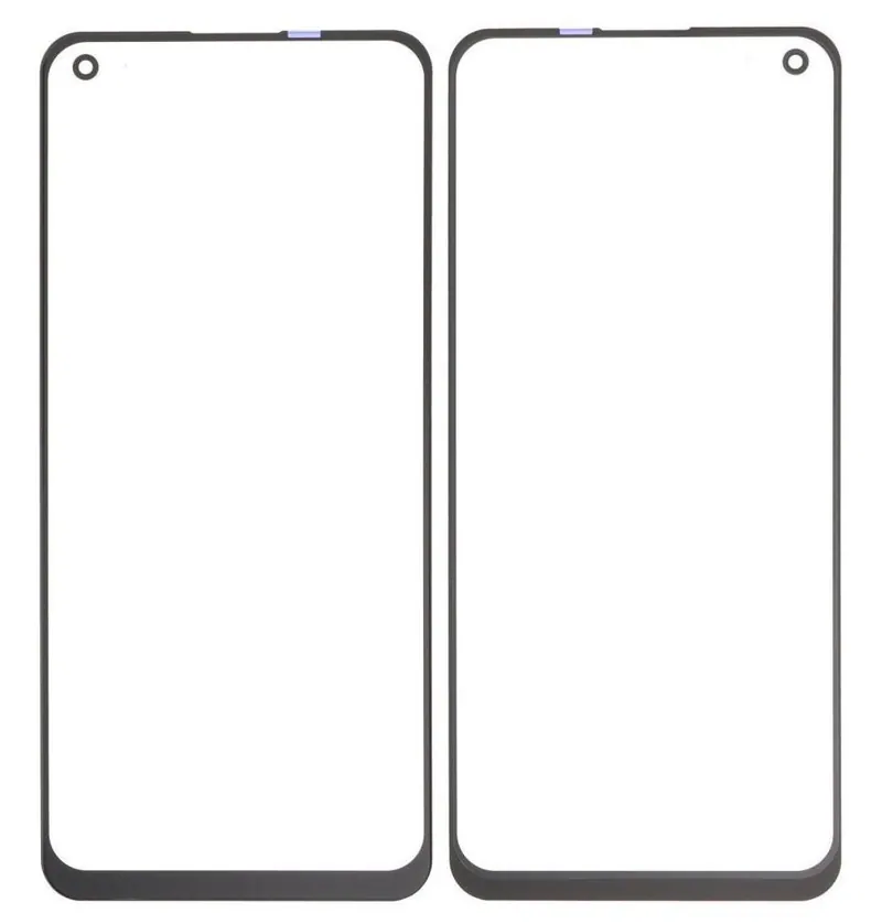 Front Glass for Oppo Reno8 Lite - Gold — image 1