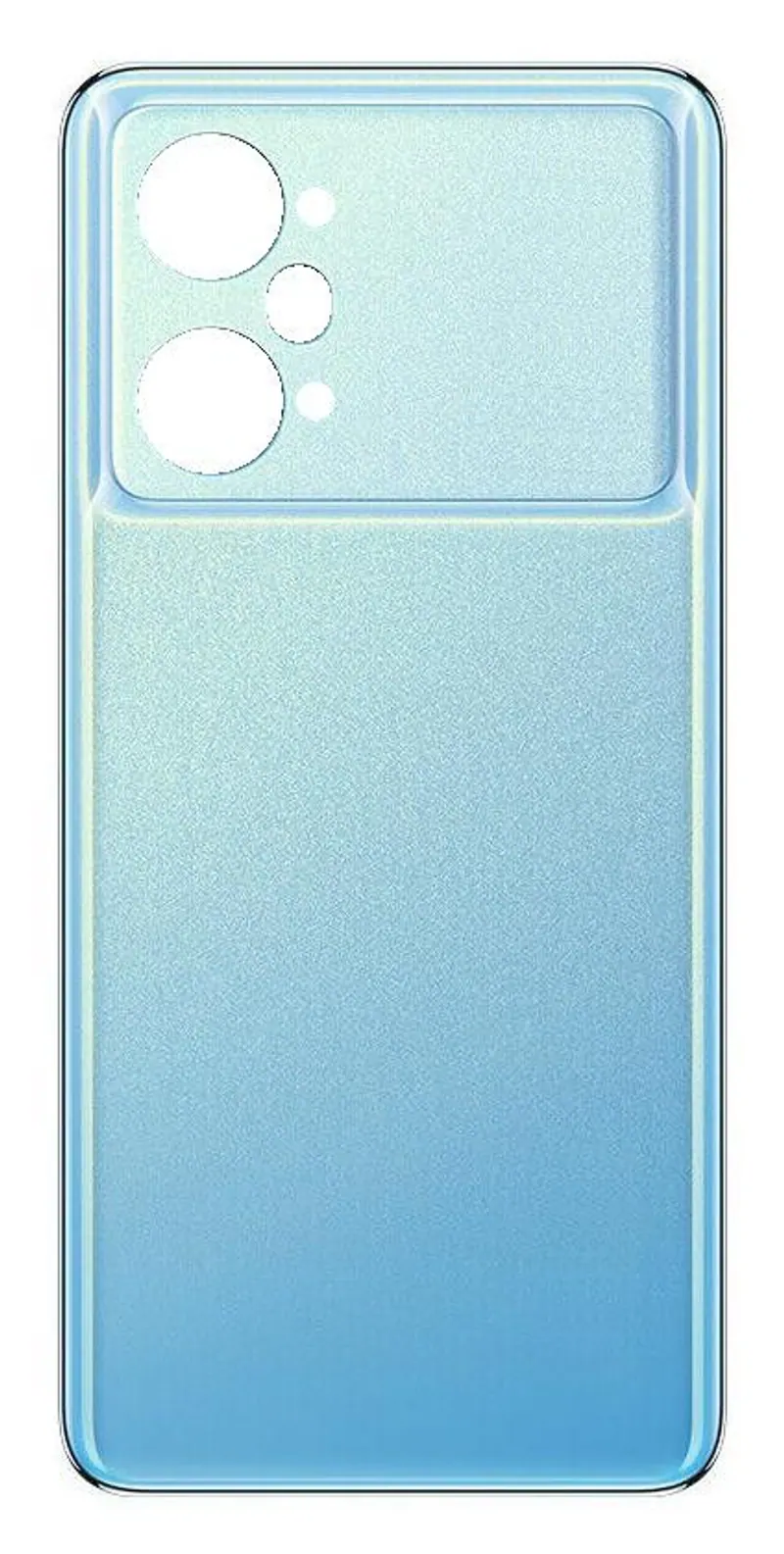 Back Panel Cover for Oppo K10 Pro - Blue — image 1