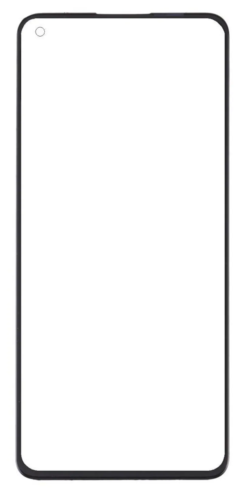 Front Glass for Oppo K10 Pro - Blue — image 1