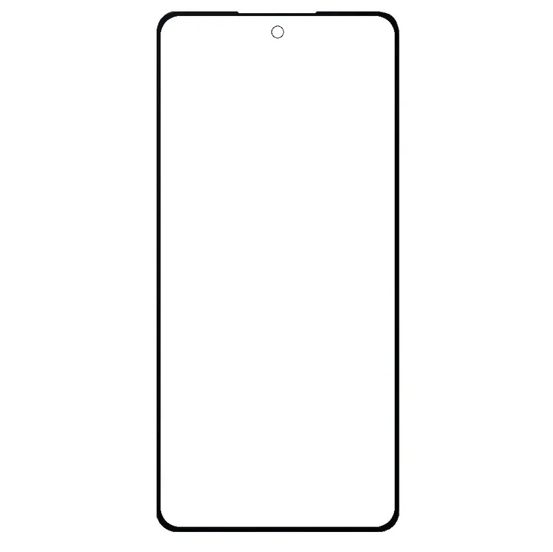 Front Glass for Oppo K13 Turbo 5G - Black — image 1