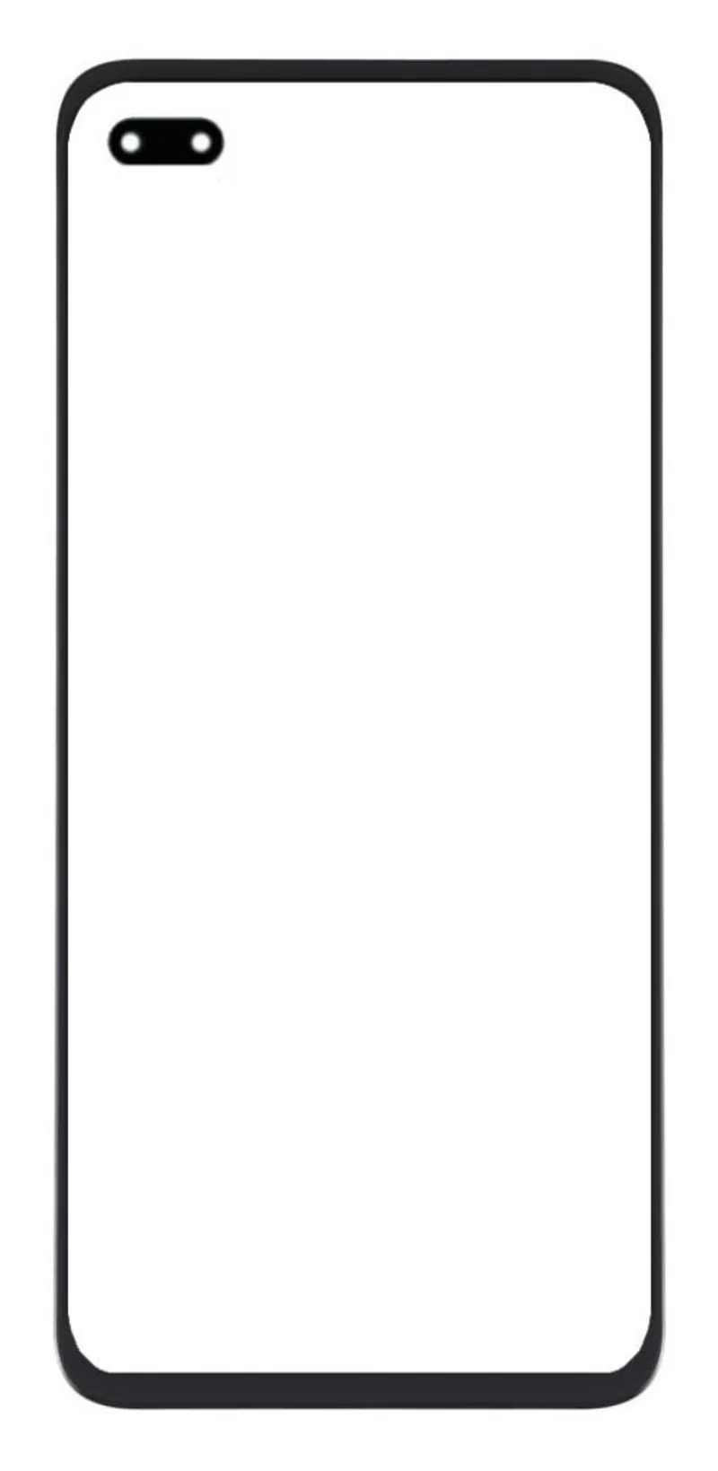 Front Glass for Honor X20 - Blue — image 1