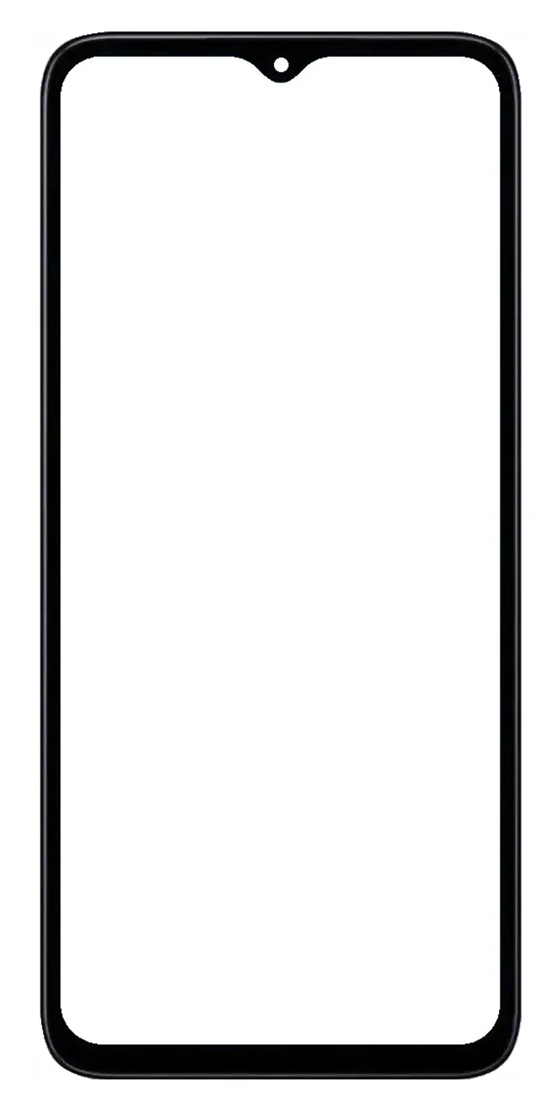 Front Glass for Honor X5b Plus - Blue — image 1
