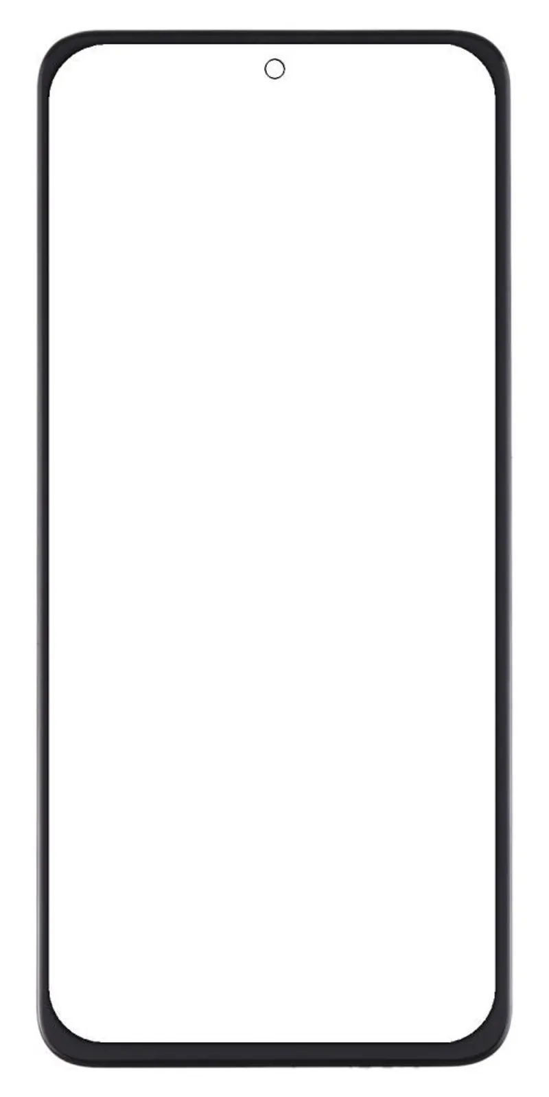 Front Glass for Honor Play 5T Pro - Black — image 1