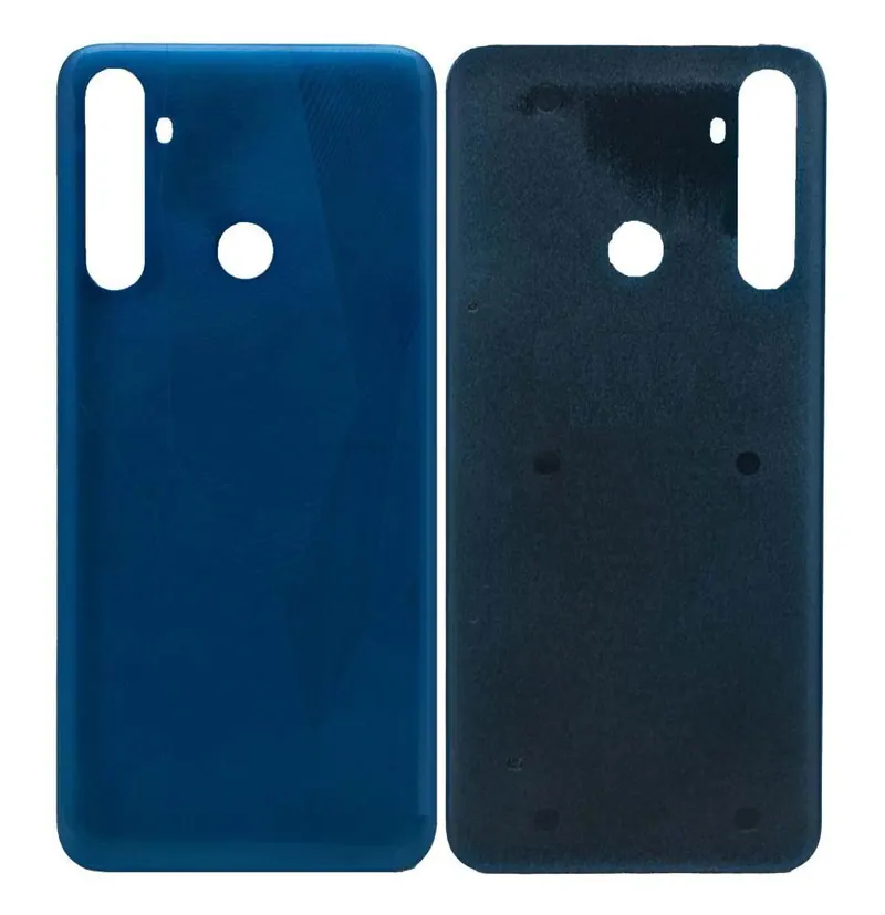 Back Panel Cover for Realme 5 - Blue — image 1