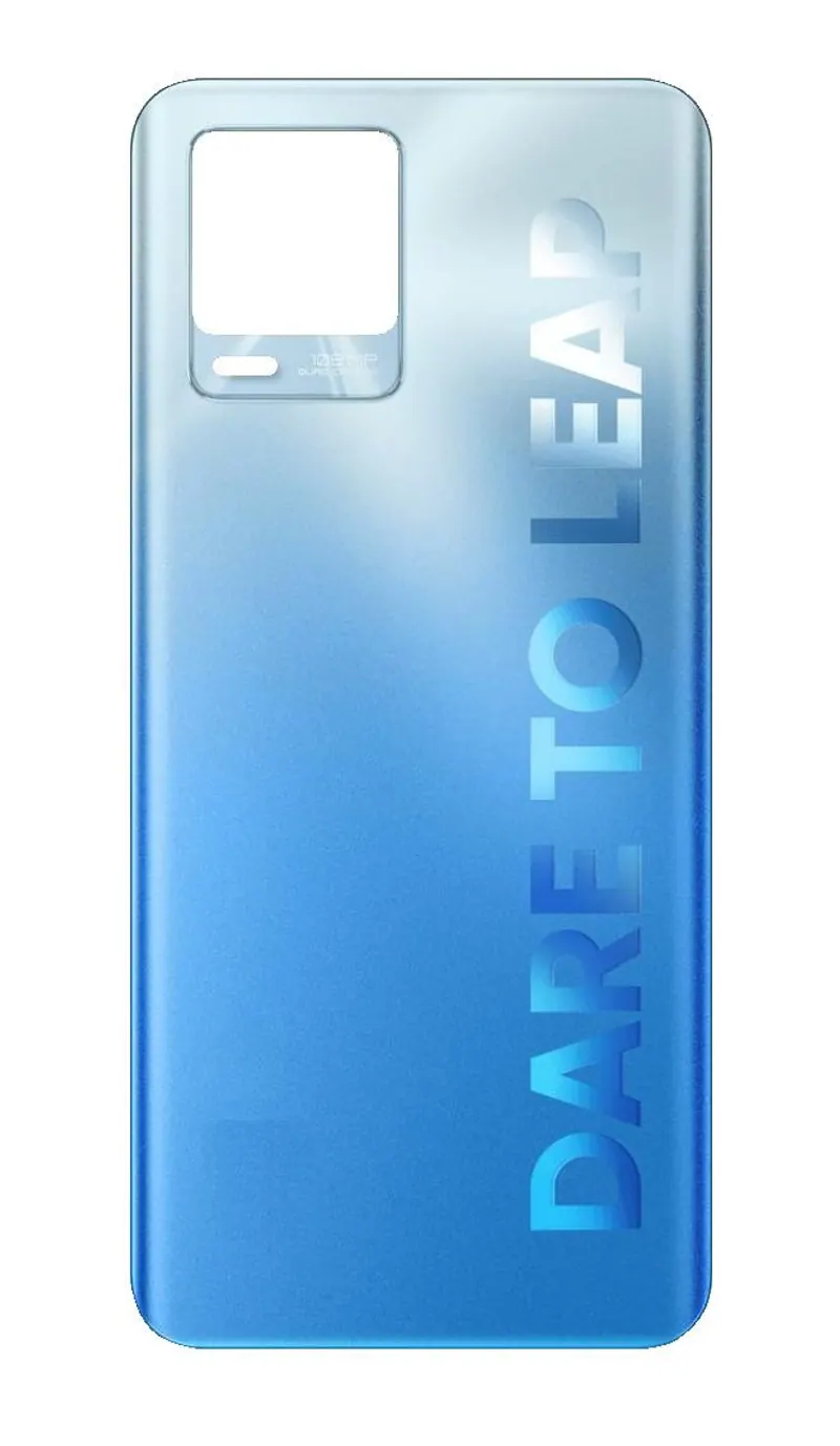 Back Panel Cover for Realme 8 Pro - Blue — image 1