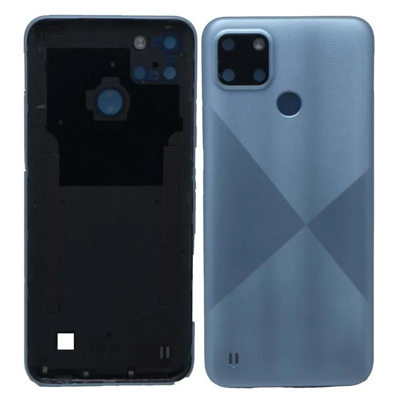 Back Panel Cover for Realme C21Y - Blue — image 1