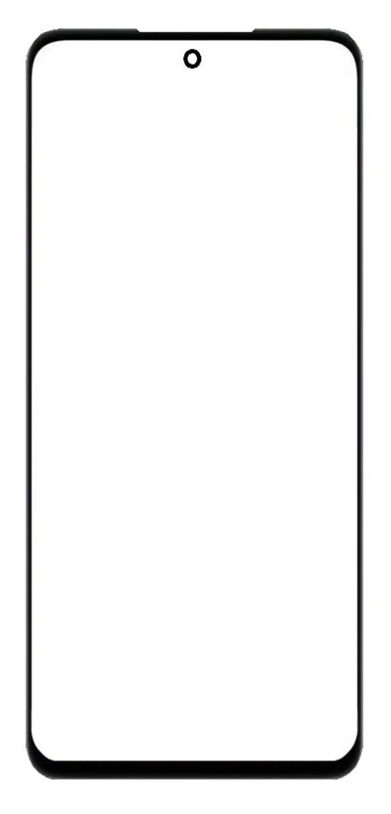Touch Screen Digitizer for Realme C55 - Black — image 1
