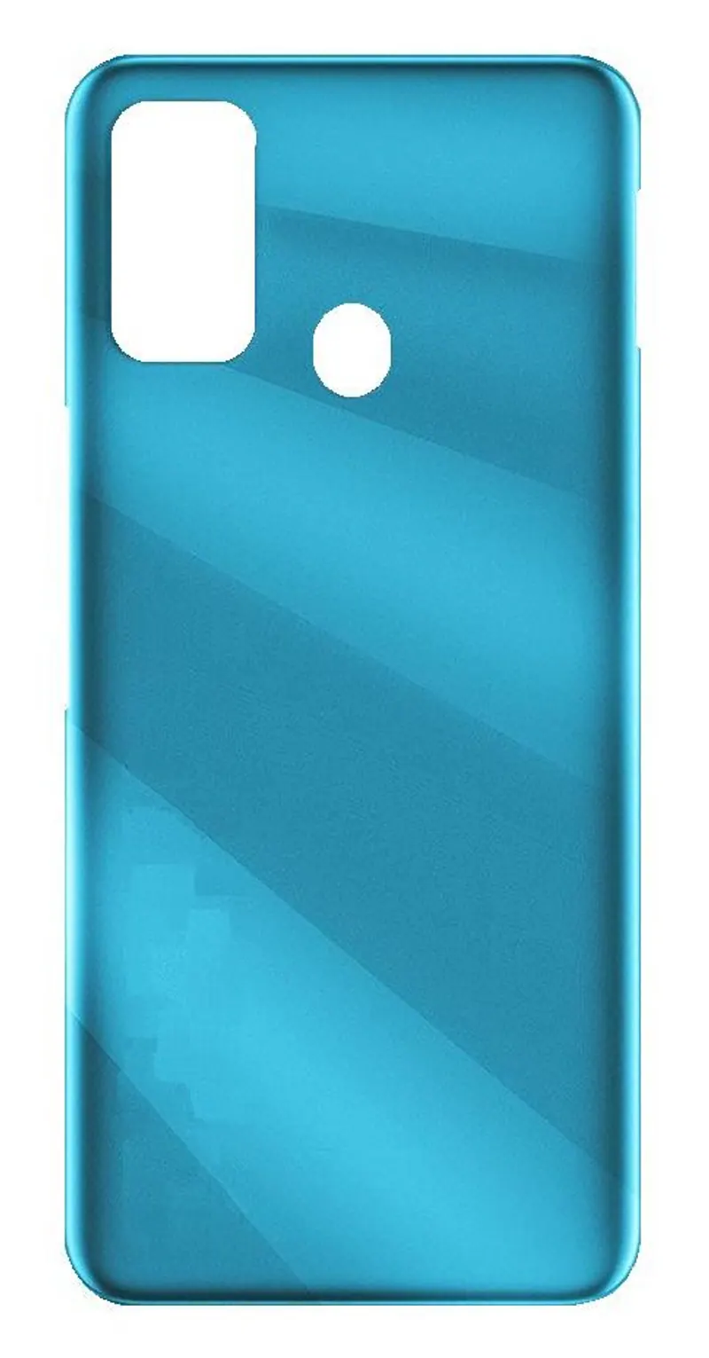 Back Panel Cover for Tecno Spark 7 - Blue — image 1