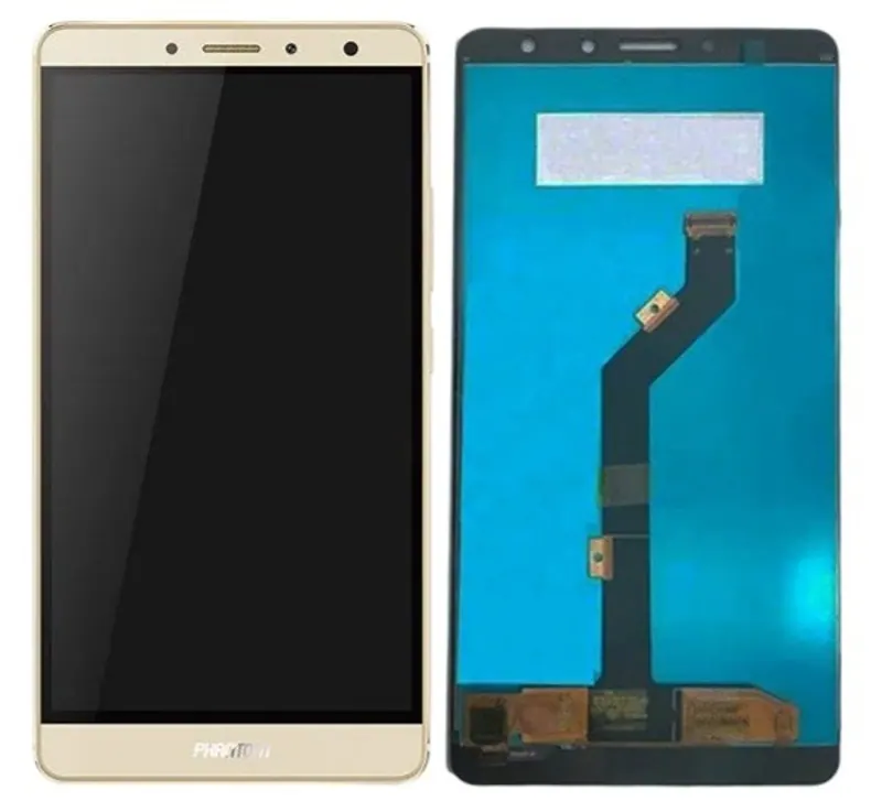 Display for Tecno Mobile Phantom 6 Plus - Gold (Combo Folder) — image 1