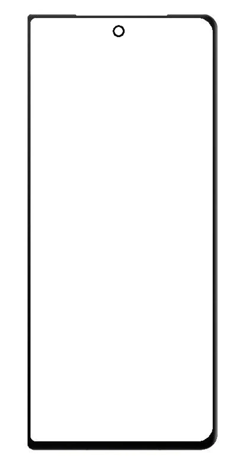 Touch Screen Digitizer for Tecno Phantom V Fold2 - Blue — image 1