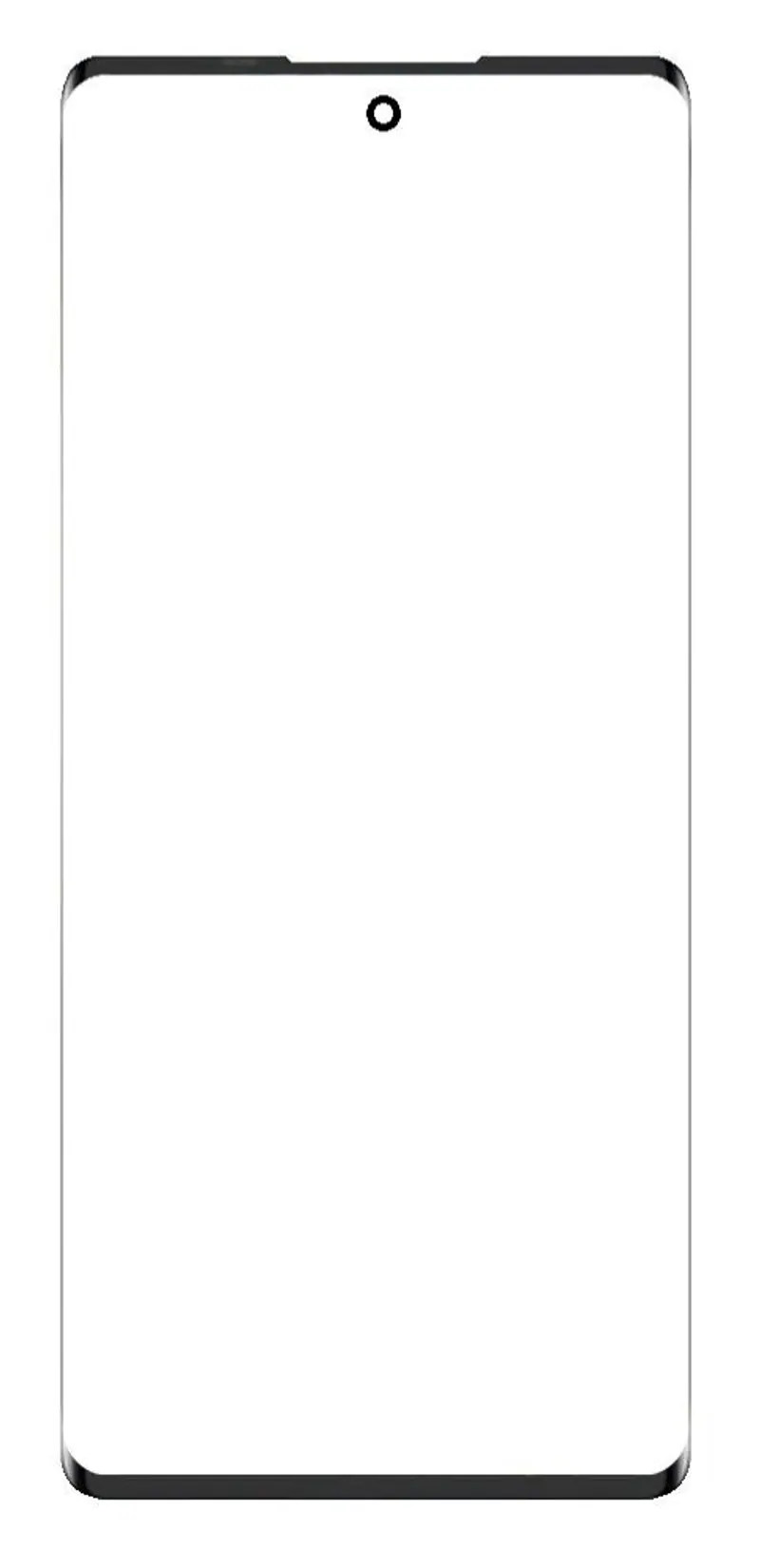 Front Glass for Tecno Phantom X2 Pro - Grey — image 1
