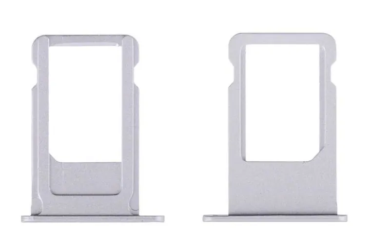 SIM Card Holder Tray for Apple iPhone 4 CDMA - Black — image 1