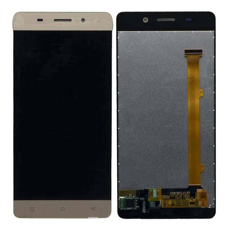 Display for Gionee Marathon M5 lite - Gold (Combo Folder) — image 1