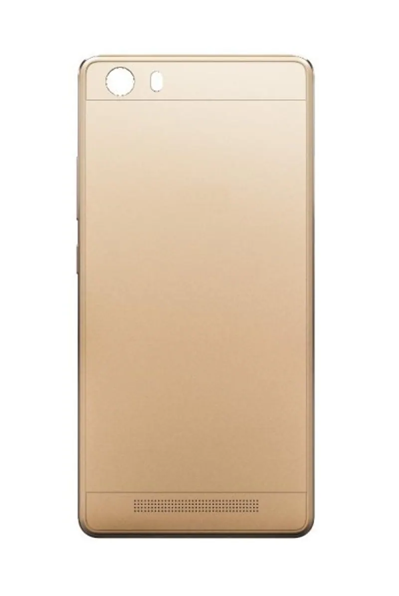 Back Panel Cover for Gionee Marathon M5 lite - Gold — image 1