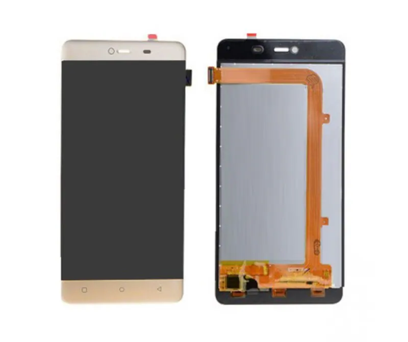 Display for Gionee Marathon M5 mini - Gold (Combo Folder) — image 1