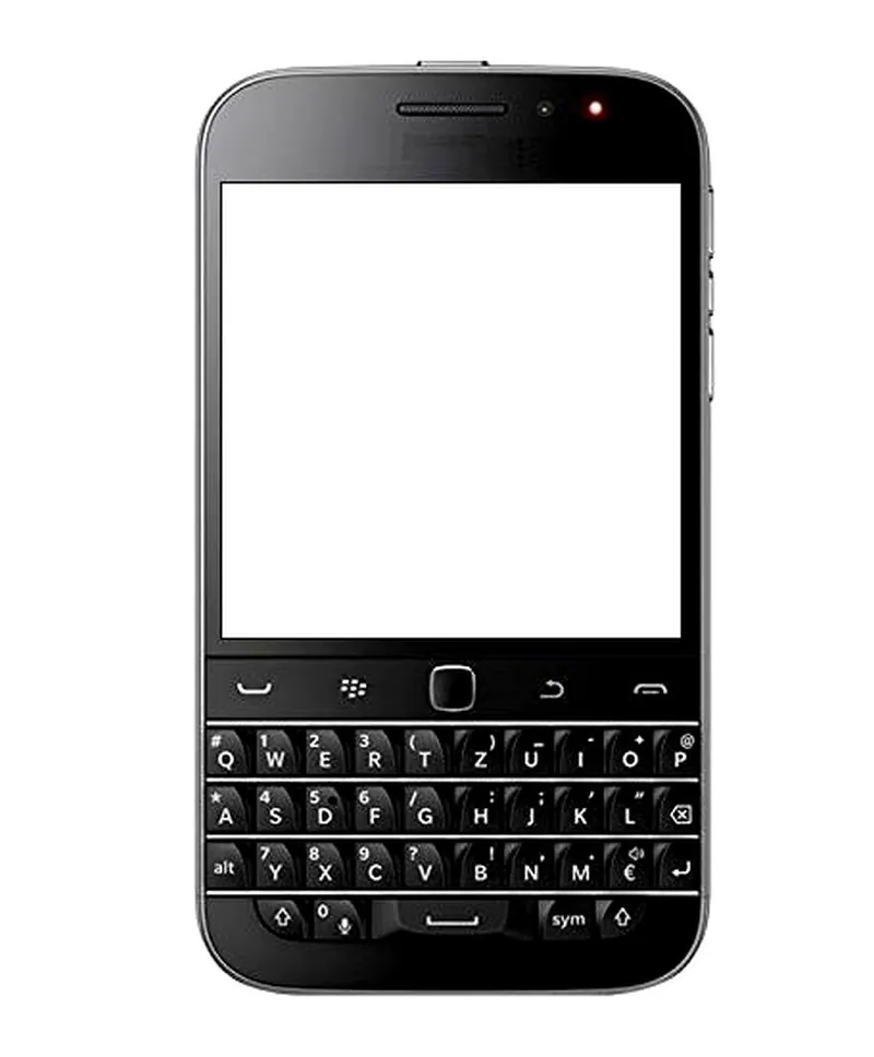 Full Body Housing for BlackBerry Classic - Black — image 1