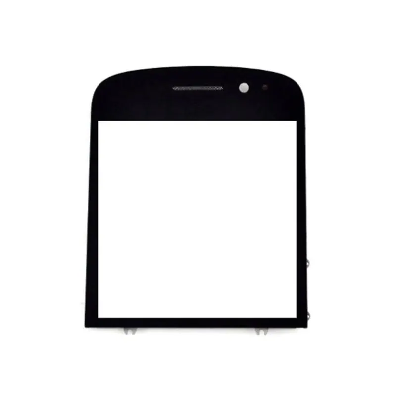 Front Glass for BlackBerry Q10 - Black — image 1