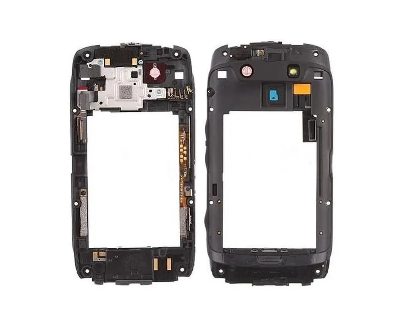 LCD Frame Middle Chassis for BlackBerry Torch 9860 - Black — image 1