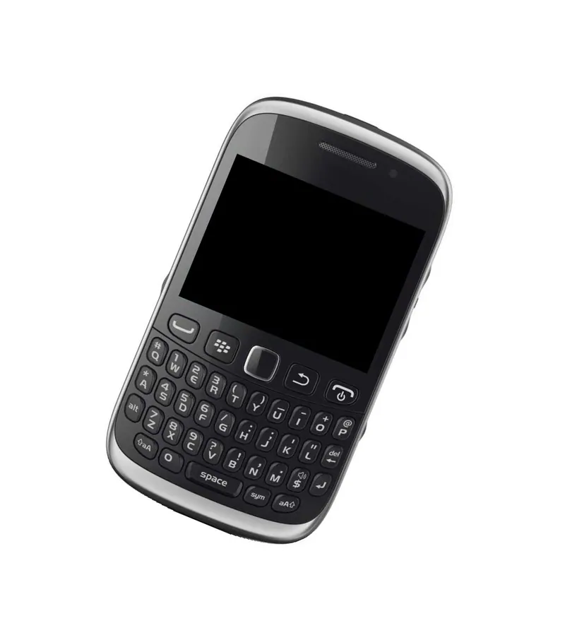 Volume Side Button Outer for BlackBerry Curve 9320 Black - Plastic Key — image 1
