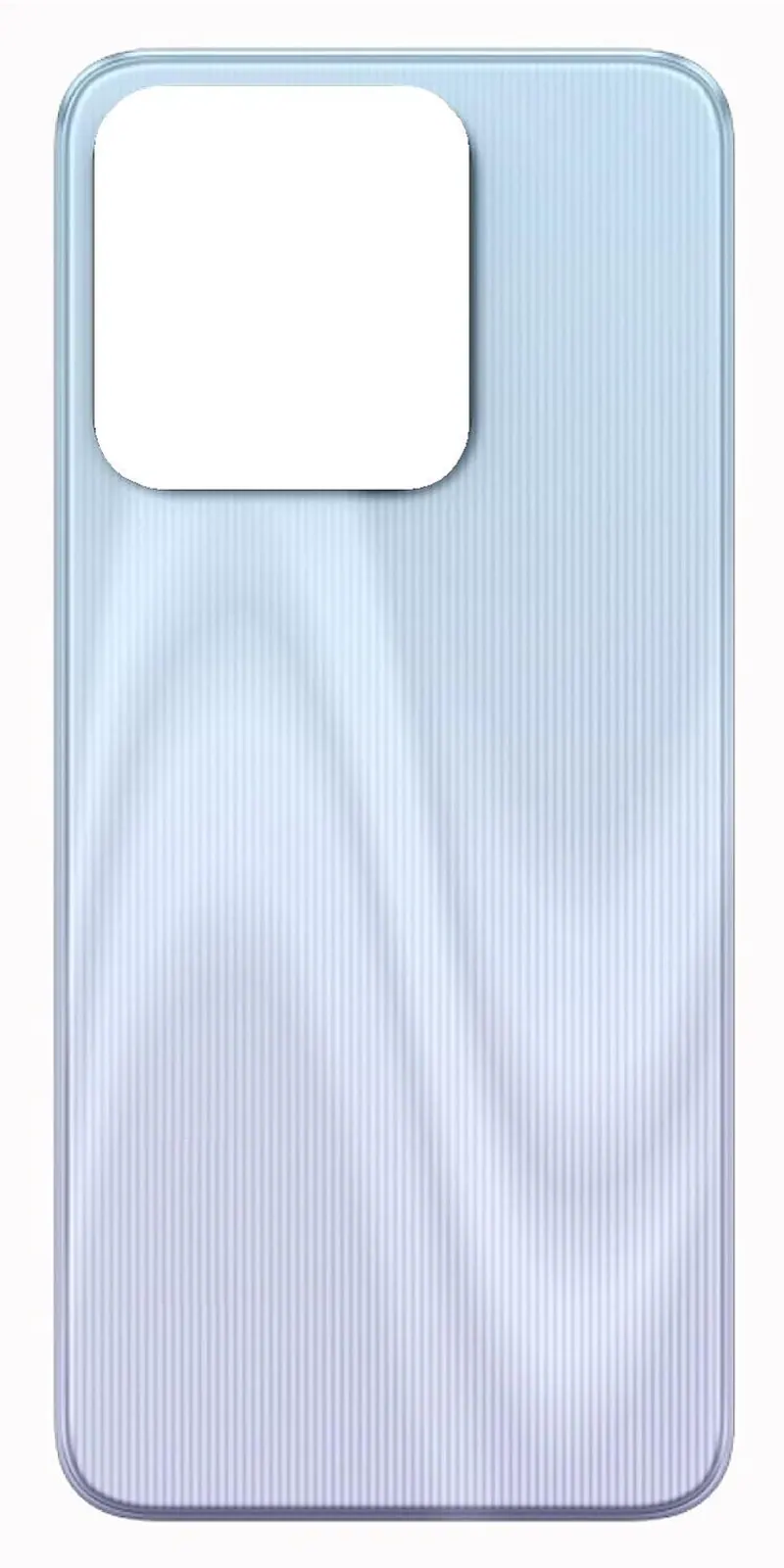 Back Panel Cover for Itel A60 - Blue — image 1