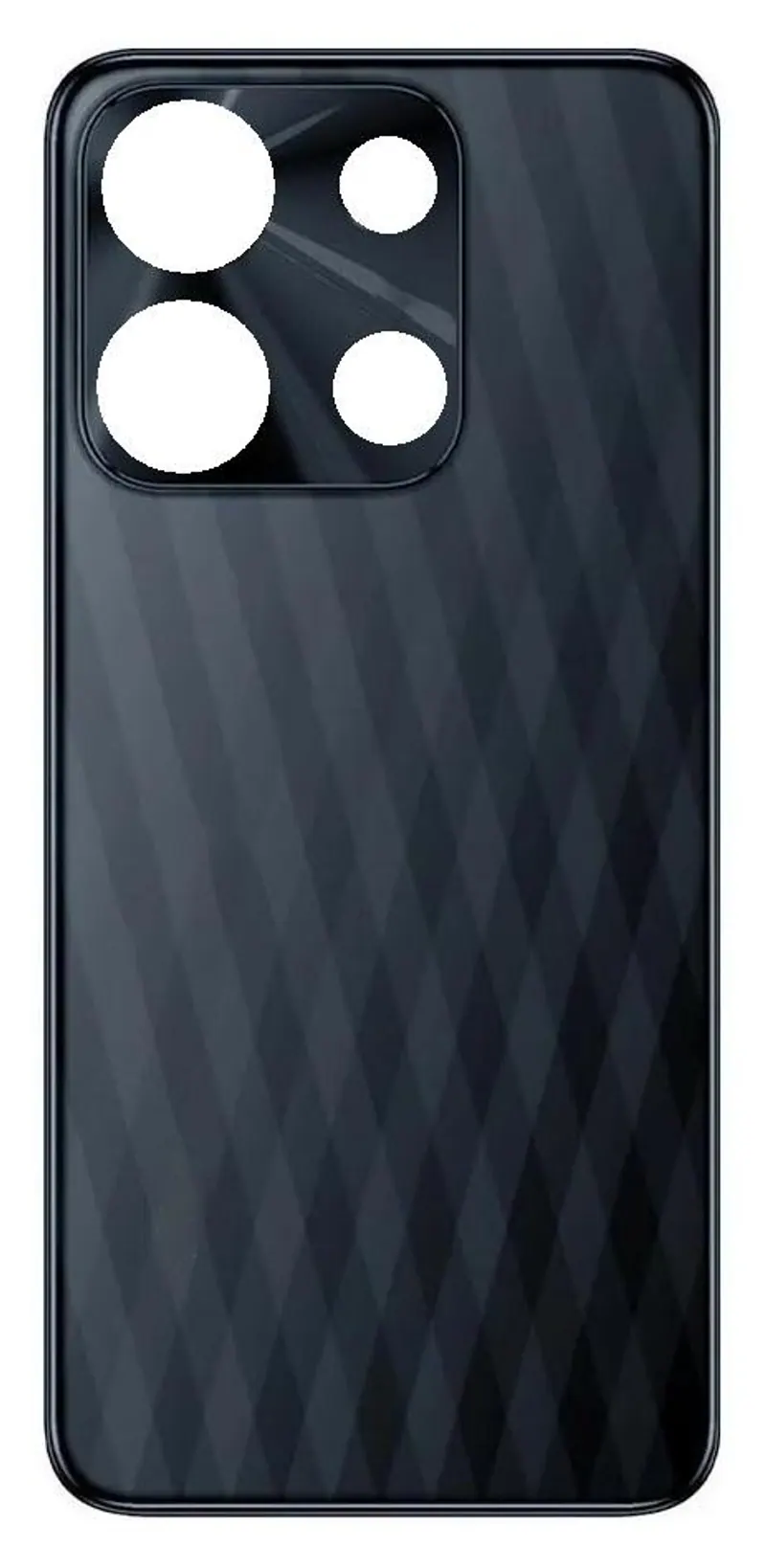 Back Panel Cover for Itel A60S - Black — image 1