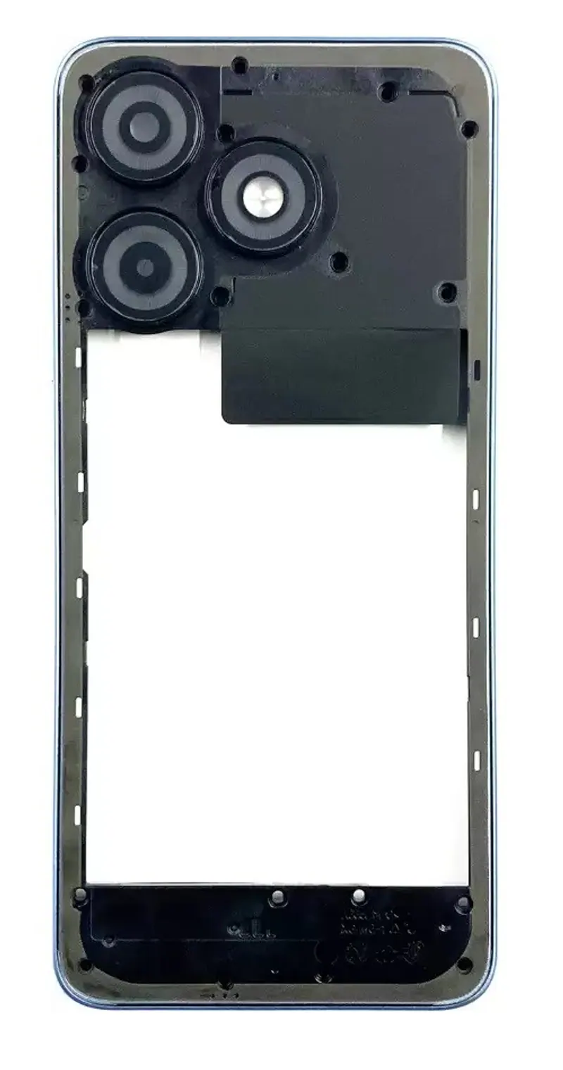Middle Frame Ring Only for Itel A70 Blue — image 1