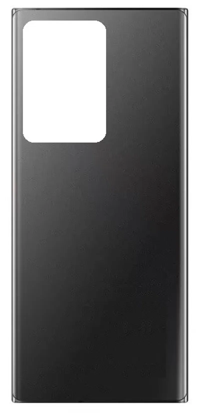 Back Panel Cover for ZTE A41 Ultra - Black — image 1