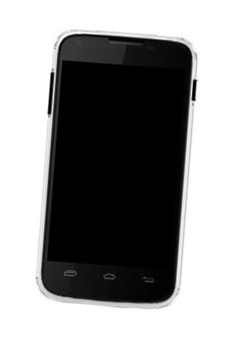 LCD Frame Middle Chassis for Micromax A092 Unite - Red — image 1
