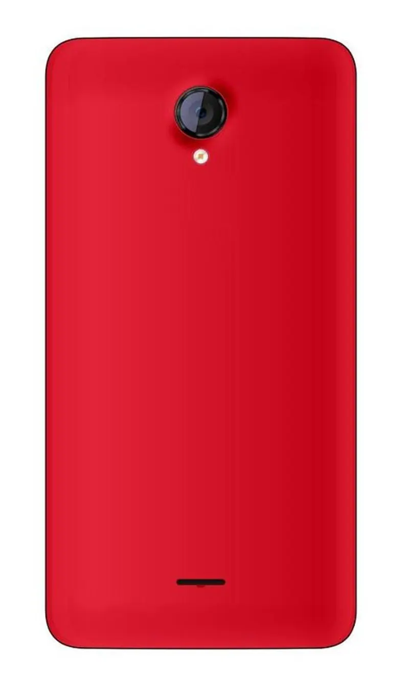 Full Body Housing for Micromax A106 Unite 2 - Red — image 1