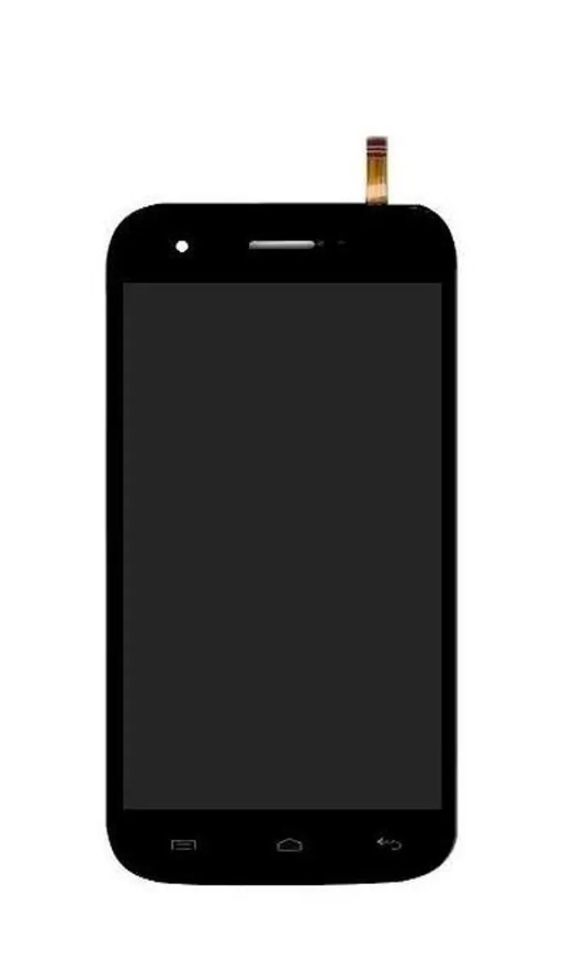 Display for Micromax A115 Canvas 3D - Black (Combo Folder) — image 1