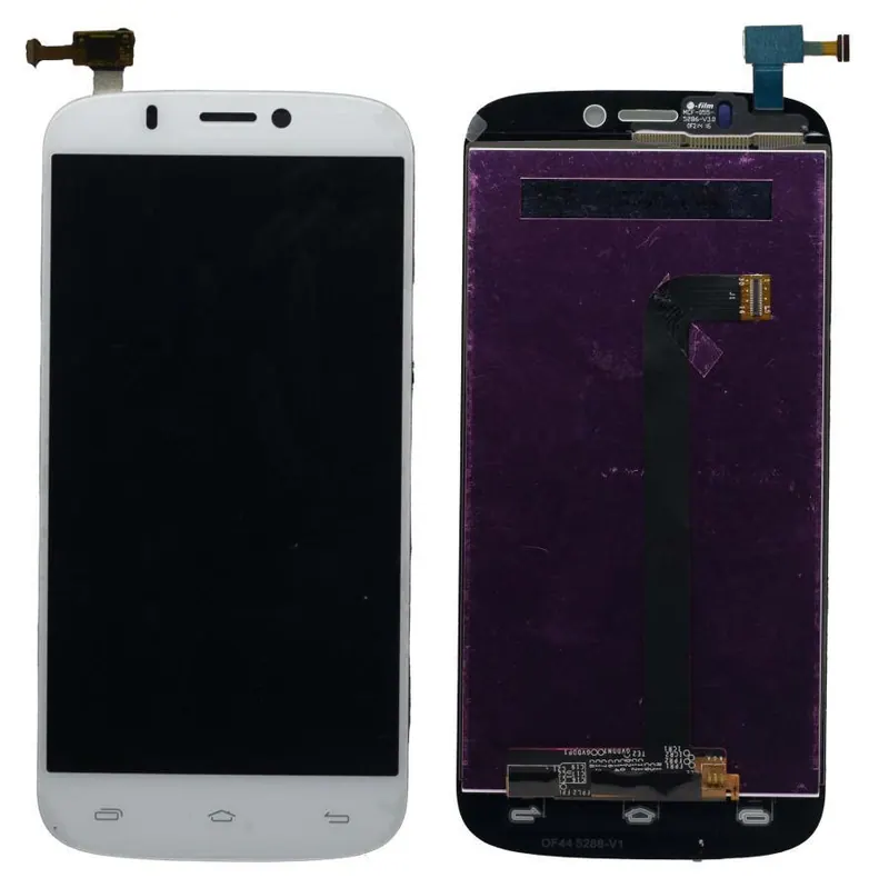 Display for Micromax A300 Canvas Gold - Gold (Combo Folder) — image 1