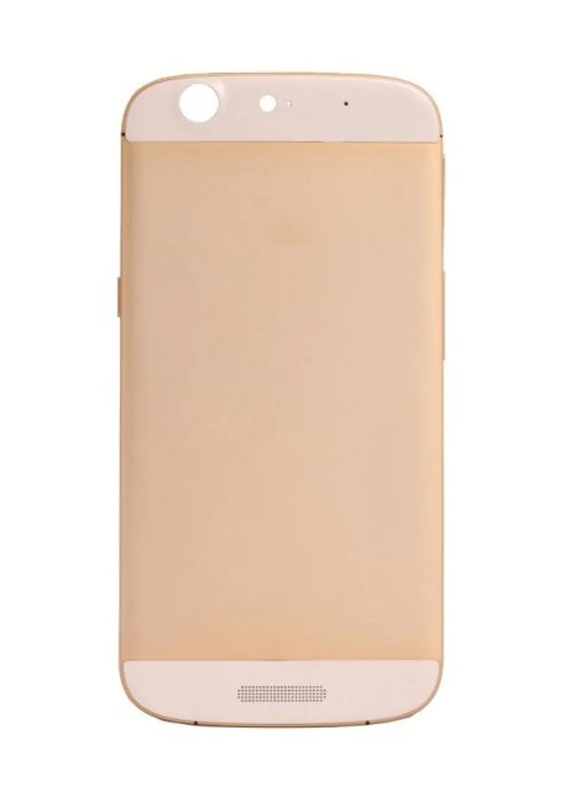 Back Panel Cover for Micromax A300 Canvas Gold - Gold — image 1