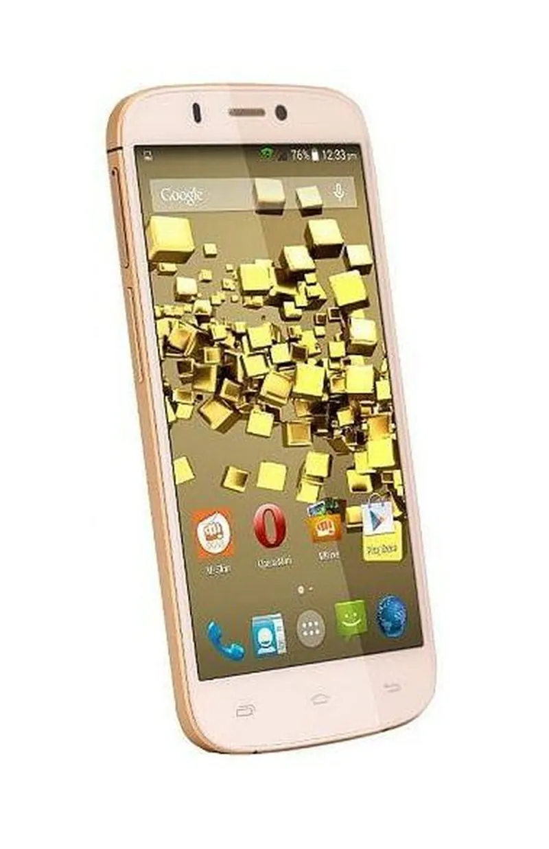Touch Screen Digitizer for Micromax A300 Canvas Gold - Gold — image 1
