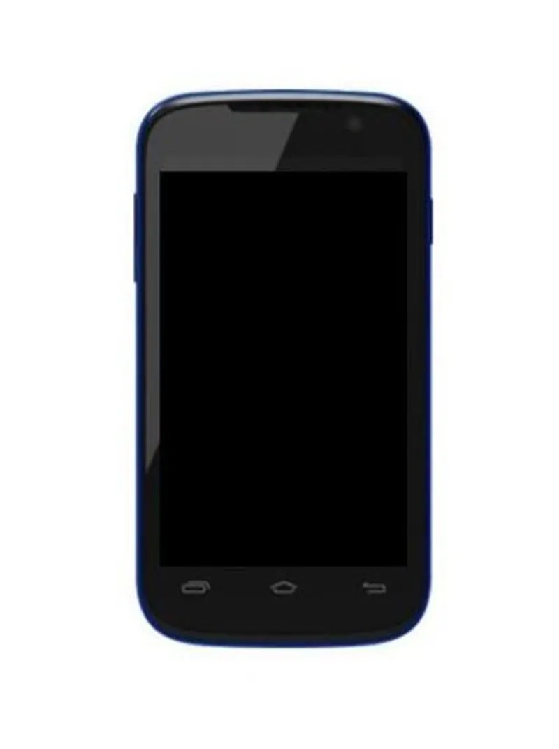 LCD Frame Middle Chassis for Micromax A63 Canvas Fun - Blue — image 1