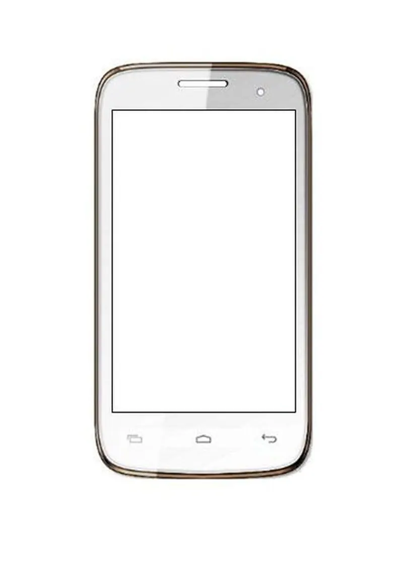 Front Glass for Micromax A65 Bolt - Black — image 1