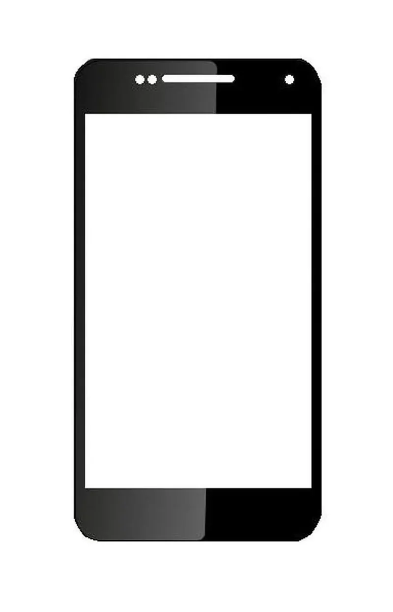 Front Glass for Micromax A90s - Black — image 1