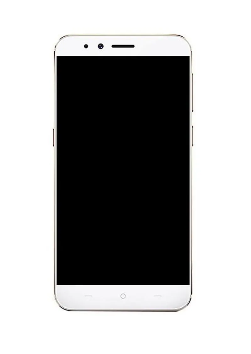 LCD Frame Middle Chassis for Micromax Dual 5 E4820 - Gold — image 1