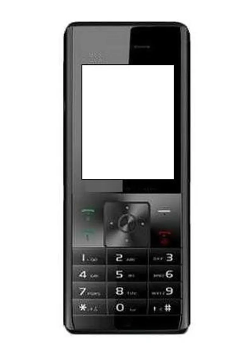 Full Body Housing for Micromax GC275 - Black — image 1