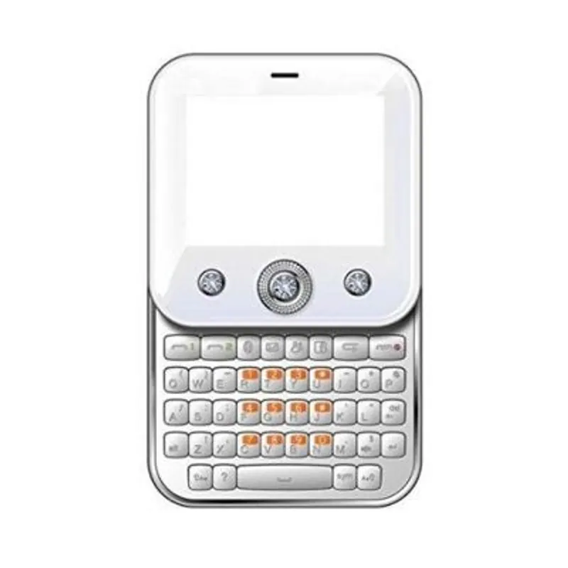 Full Body Housing for Micromax Q55 Bling - White — image 1