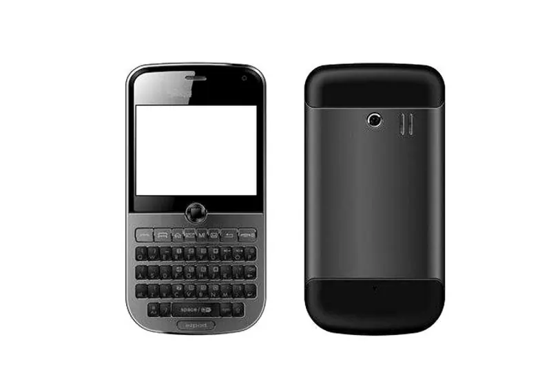 Full Body Housing for Micromax Q80 - Black — image 1