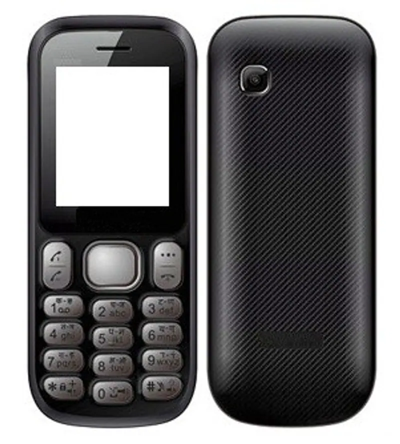 Full Body Housing for Micromax X102 - Black — image 1